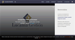 Desktop Screenshot of lucaniagestion.com